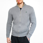 Ralph Lauren Premium Troyer - Farbe: Grey - Größe: M - VintageR2